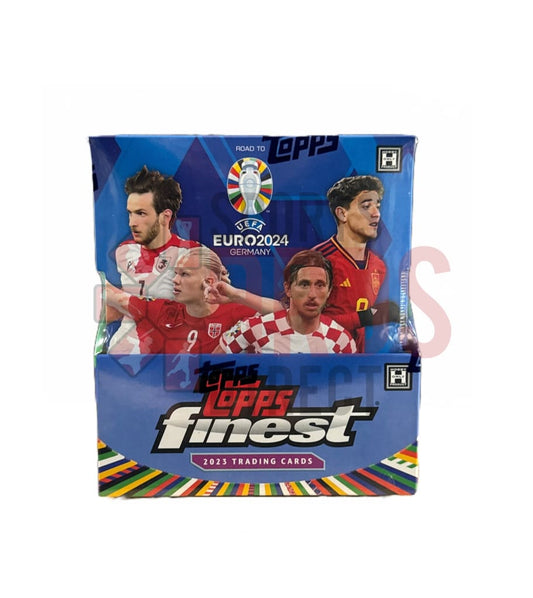 Topps Finest Road To Uefa Euro Soccer Hobby Box 2024 - Pre Order Release 22/03/24