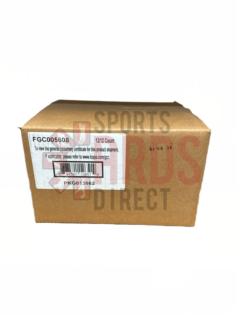 Topps Ufc Chrome 2024 Hobby Case (12 Boxes) Box