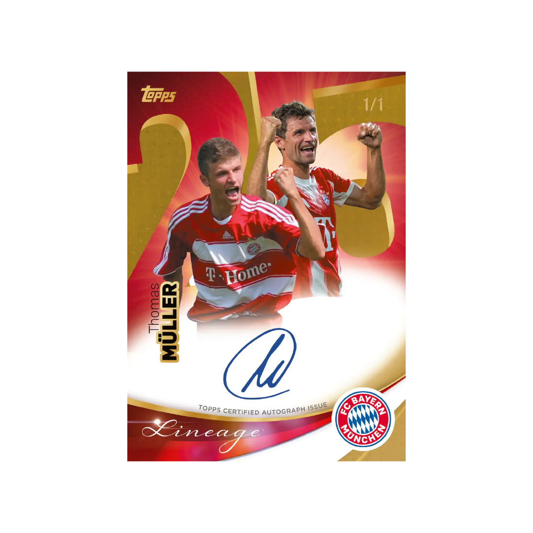 Topps Bayern Munich Lineage 2025-26 Hobby Box