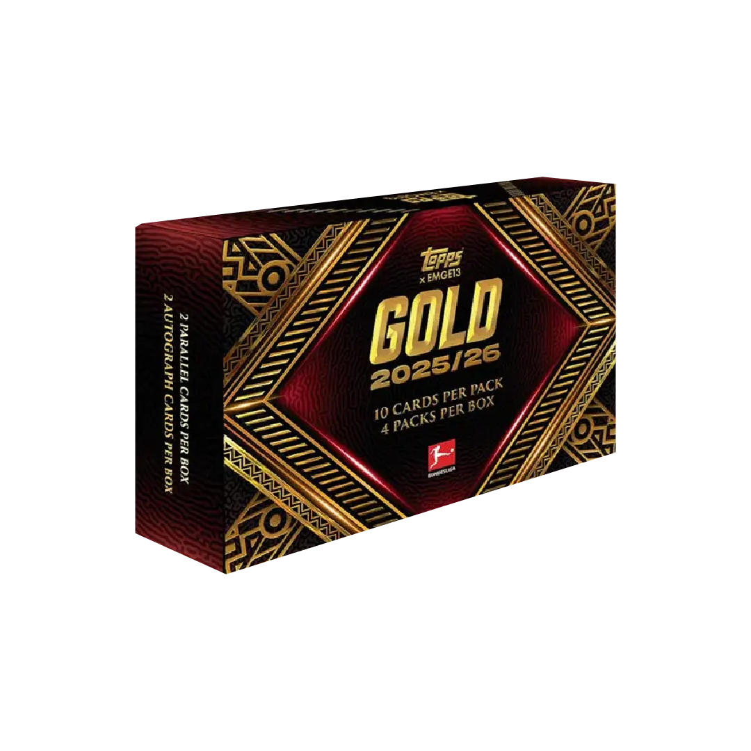 Topps Gold Bundesliga Soccer 2025-26 Hobby Box