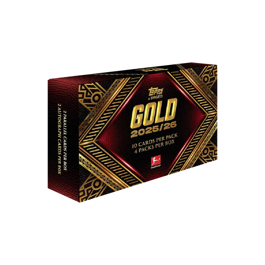 Topps Gold Bundesliga Soccer 2025-26 Hobby Box
