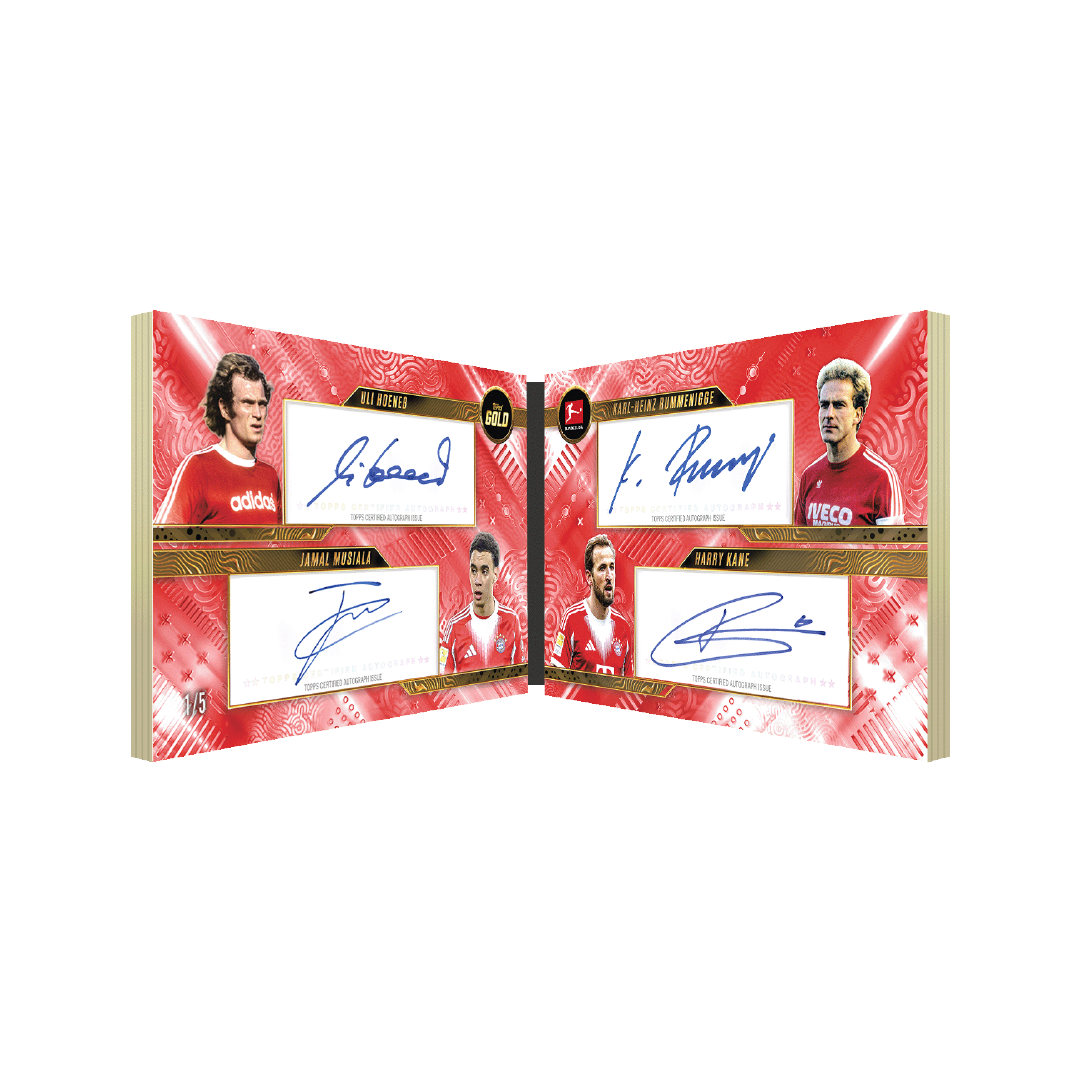Topps Gold Bundesliga Soccer 2025-26 Hobby Box