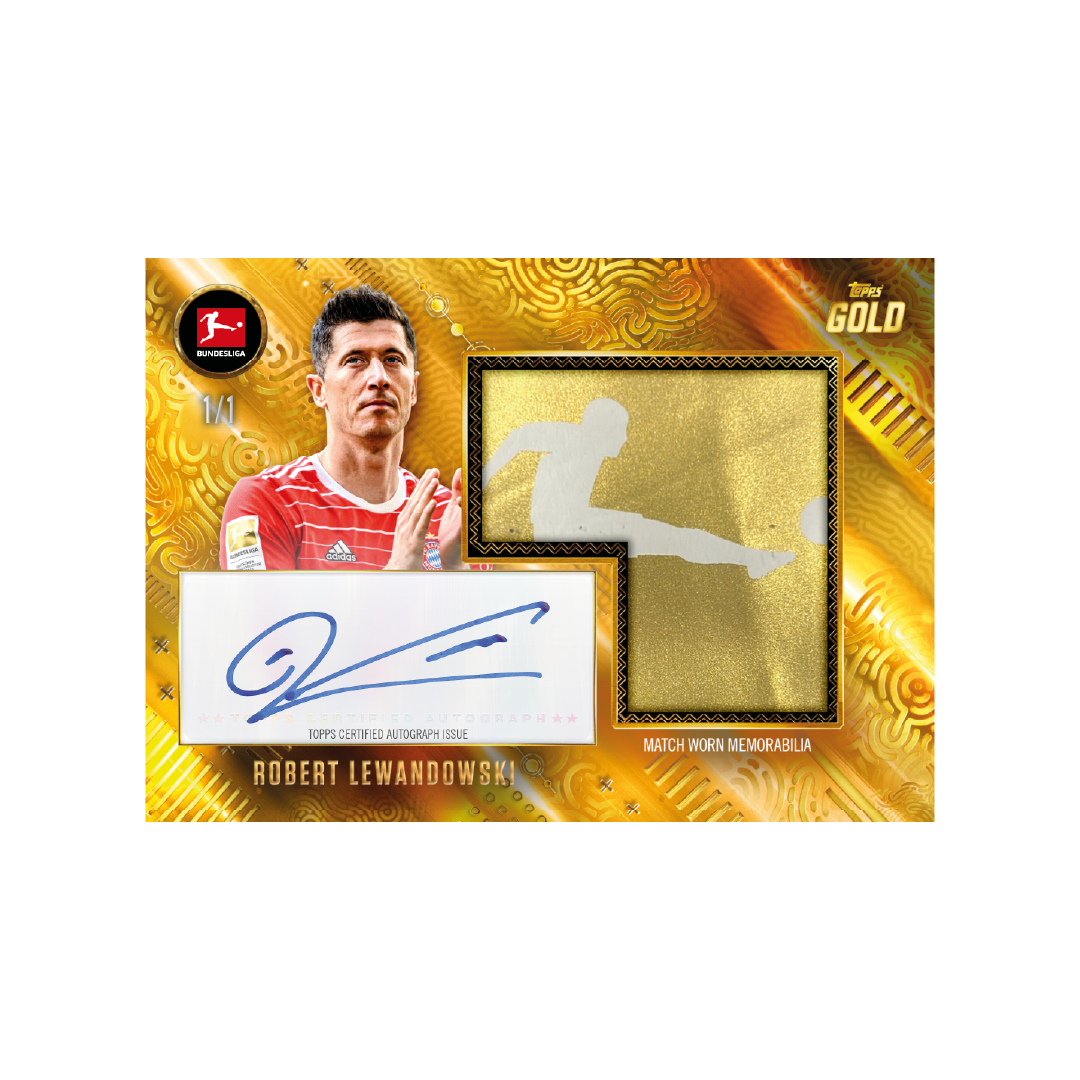 Topps Gold Bundesliga Soccer 2025-26 Hobby Box