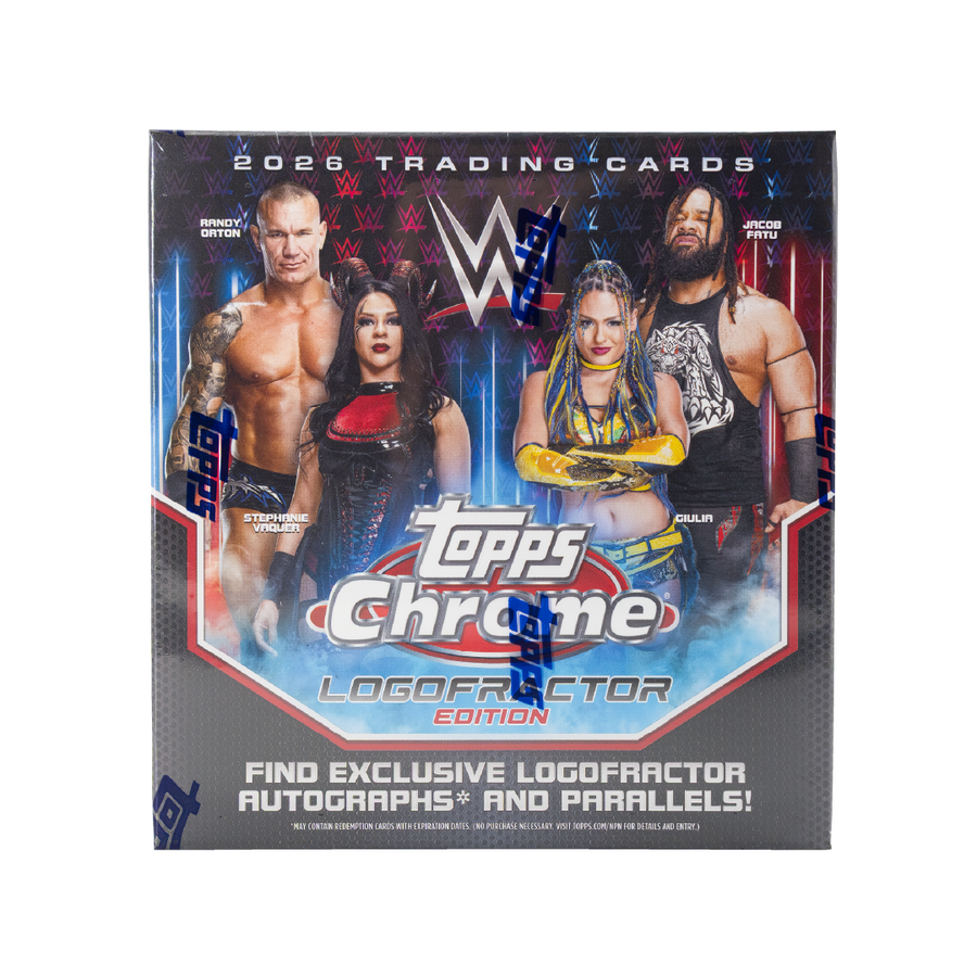 Topps Chrome WWE 2026 Logofractor Edition Box