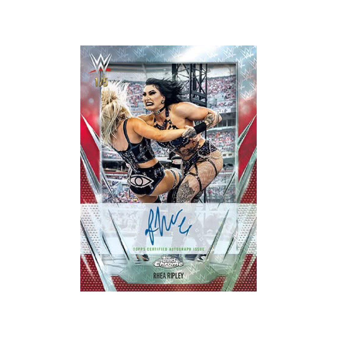 Topps Chrome WWE 2026 Logofractor Edition Box