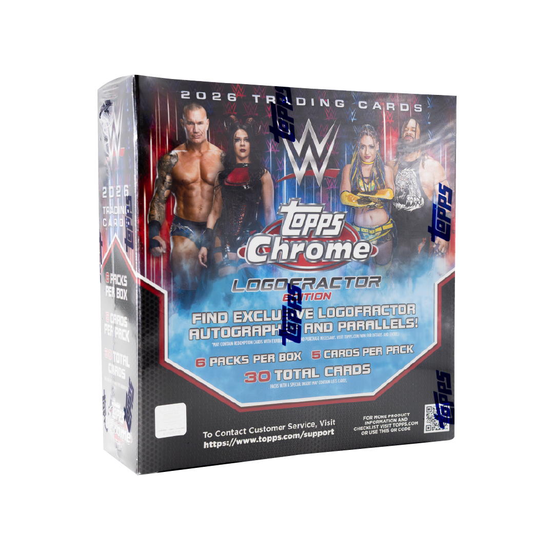Topps Chrome WWE 2026 Logofractor Edition Box