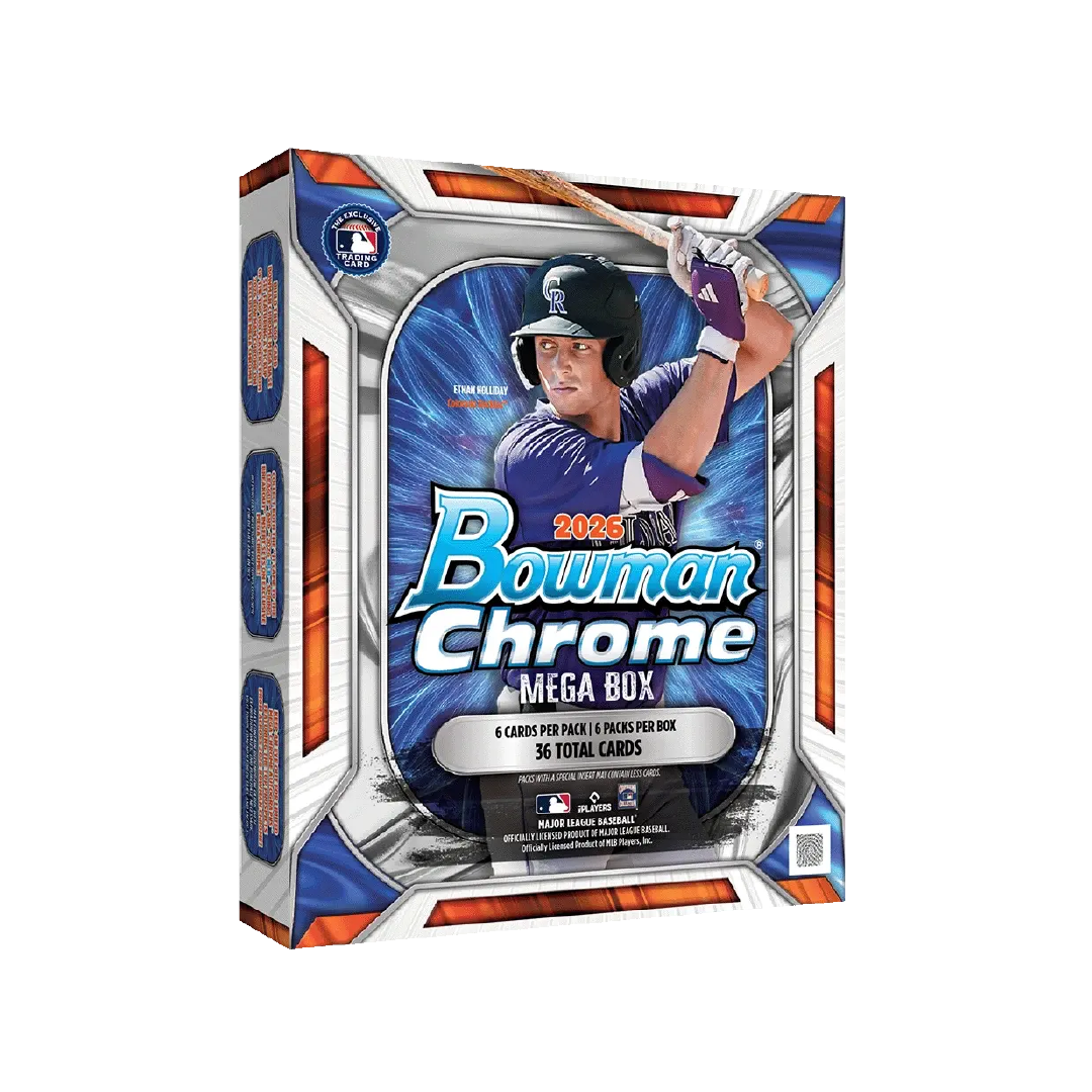 Bowman Chrome Baseball 2026 Mega Box - Pre-Order