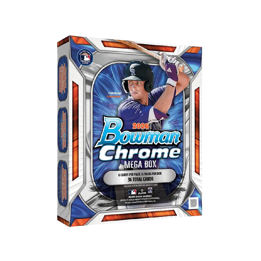 Bowman Chrome Baseball 2026 Mega Box