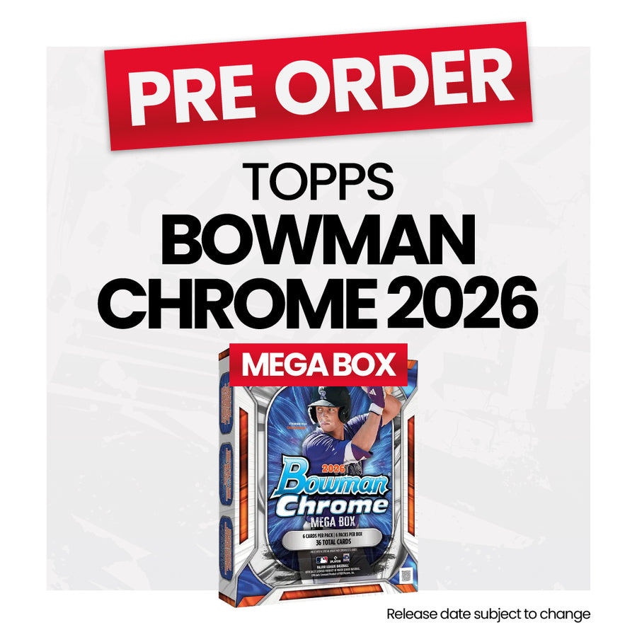 Bowman Chrome Baseball 2026 Mega Box - Pre-Order