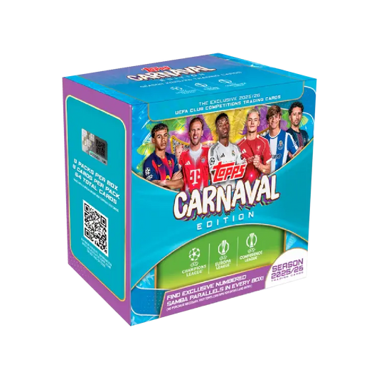 Topps UEFA Club Competitions 2025-26 Carnaval Edition Hobby Box