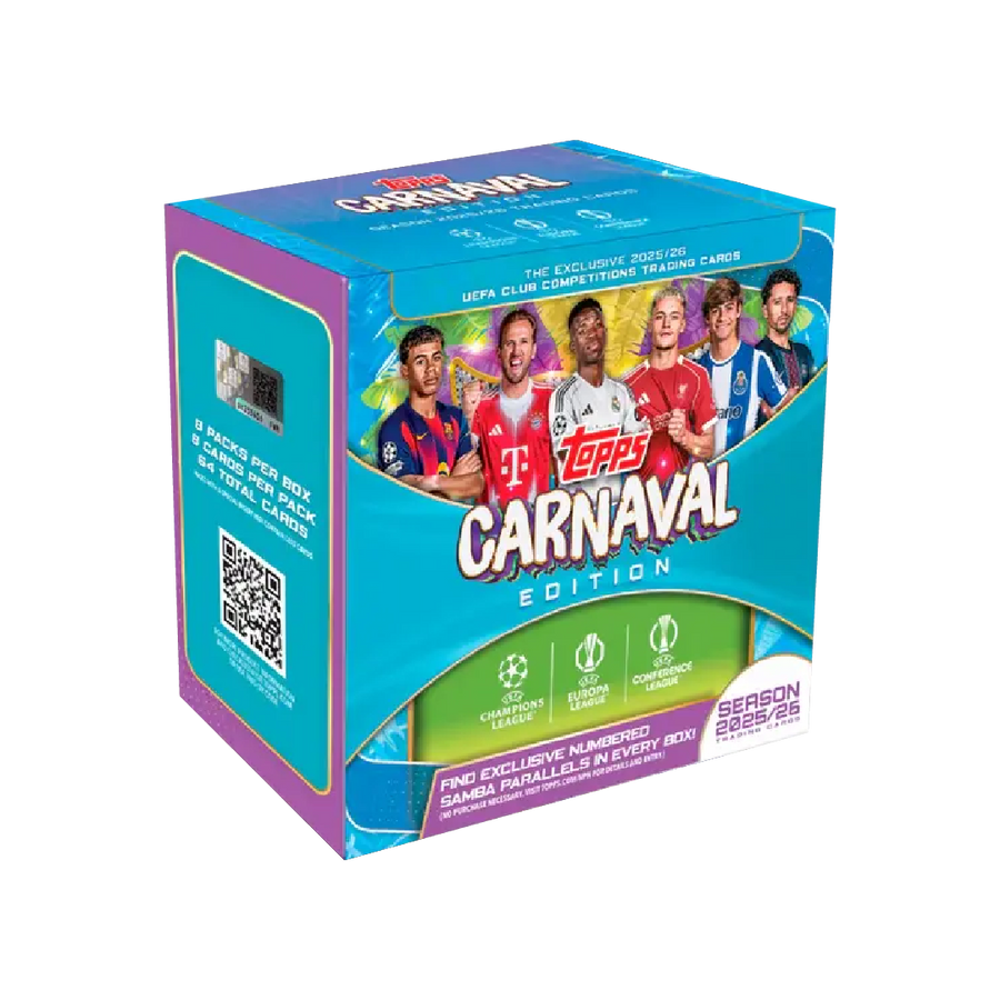 Topps UEFA Club Competitions 2025-26 Carnaval Edition Hobby Box