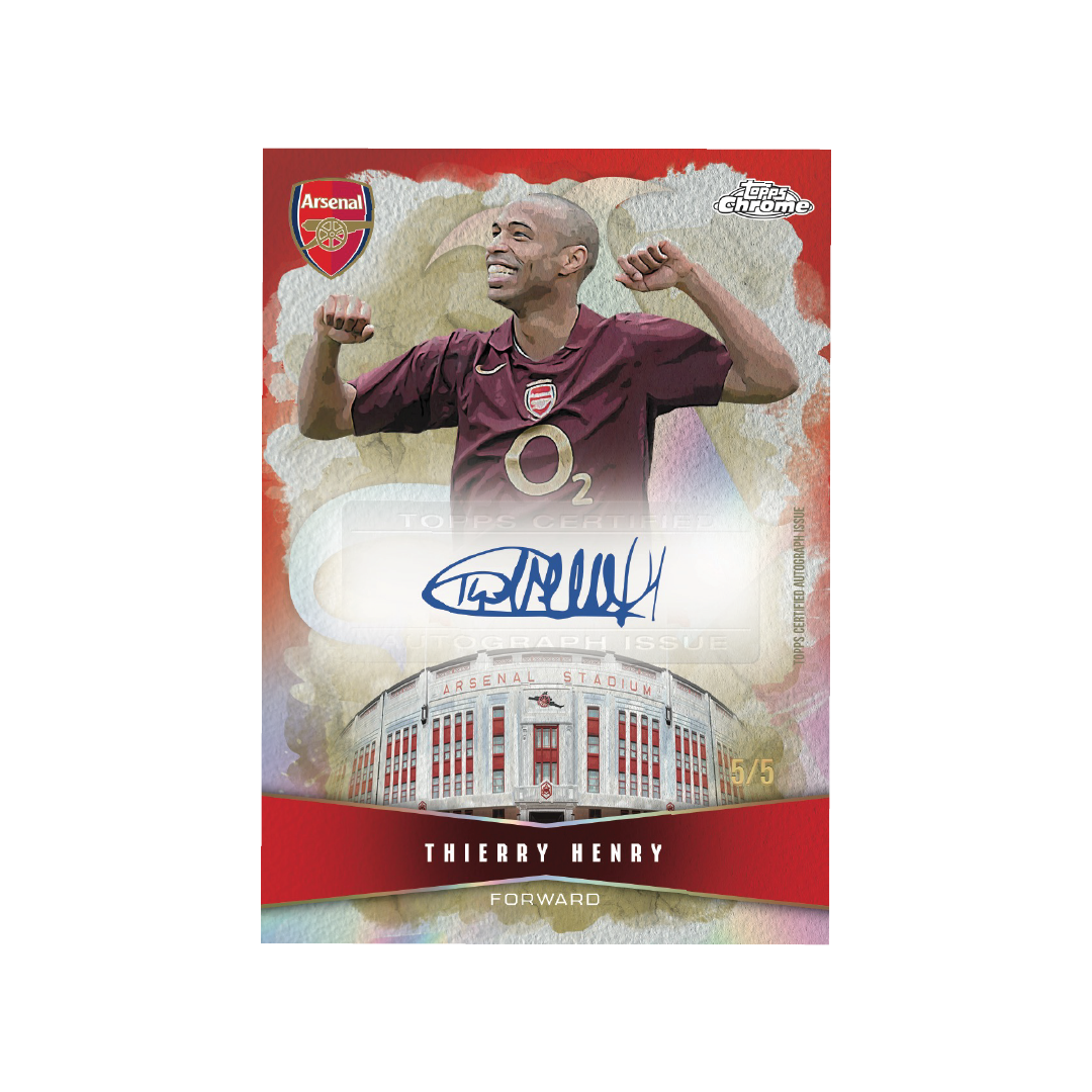Topps Chrome Arsenal 2025-26 Hobby Box