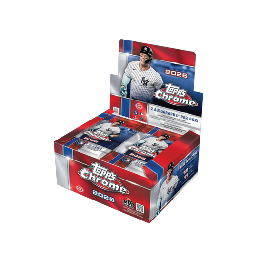 Topps Chrome Baseball 2026 Jumbo Box