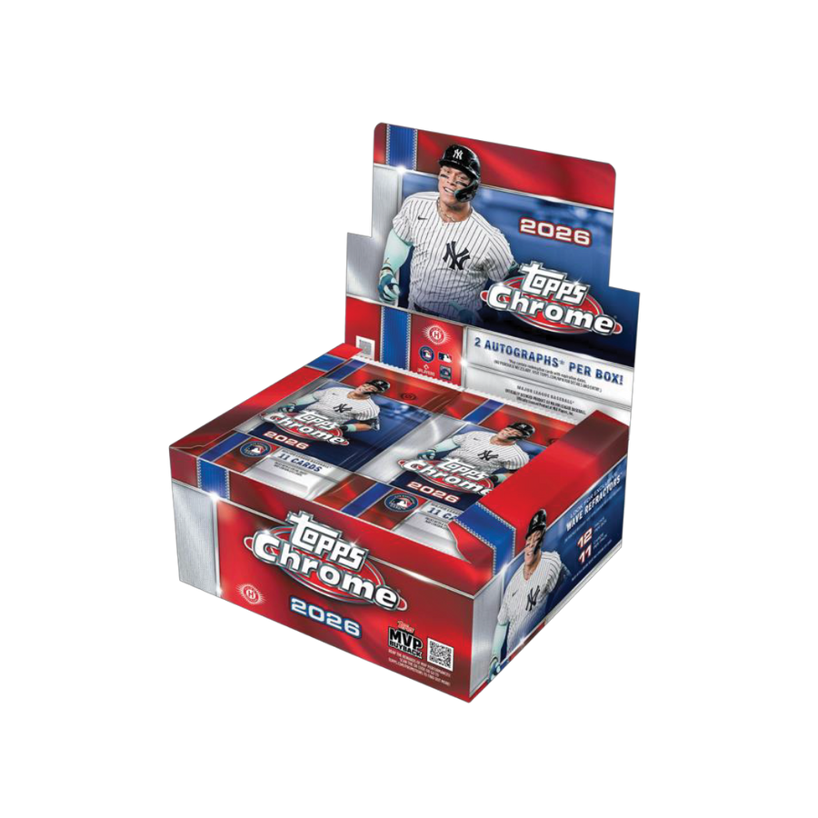 Topps Chrome Baseball 2026 Jumbo Box