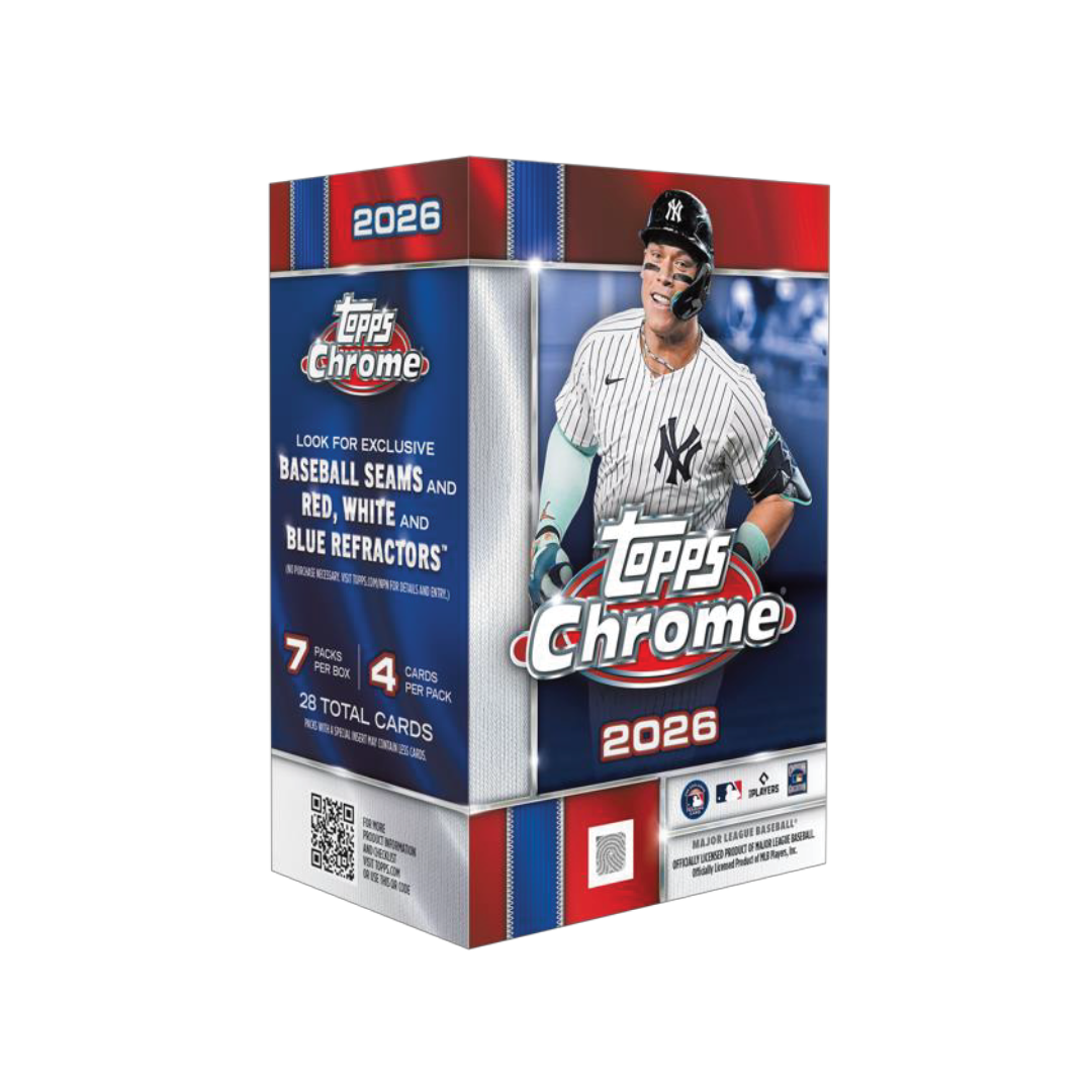 Topps Chrome Baseball 2026 Value Box - Pre-Order