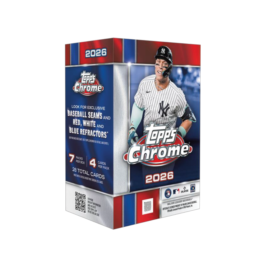 Topps Chrome Baseball 2026 Value Box