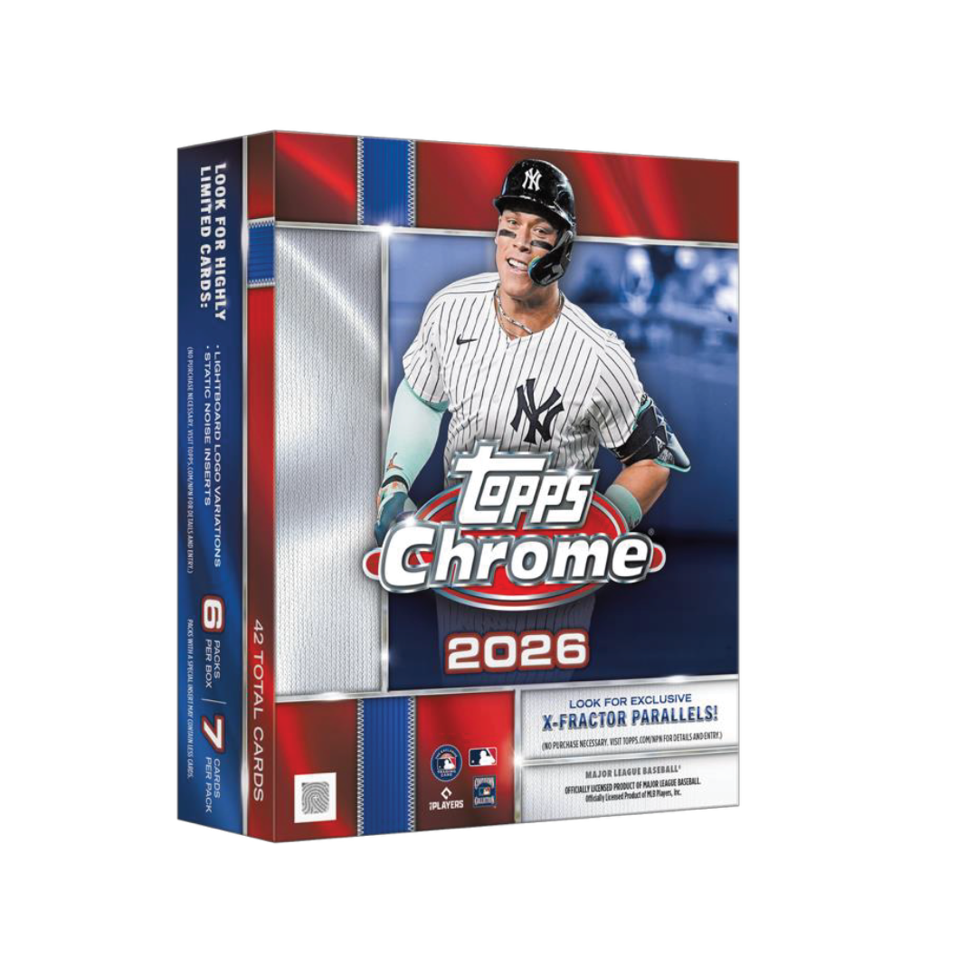 Topps Chrome Baseball 2026 Mega Box - Pre-Order