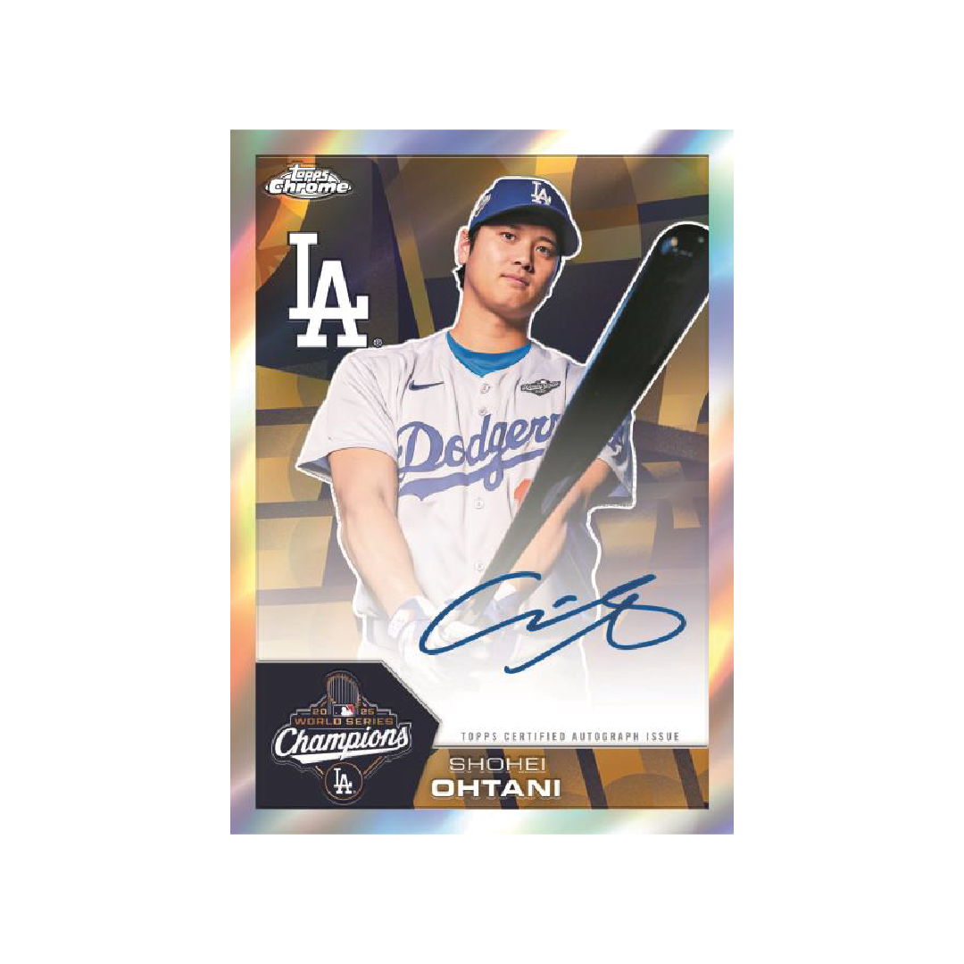 Topps Chrome Baseball 2026 Jumbo Box - Pre-Order
