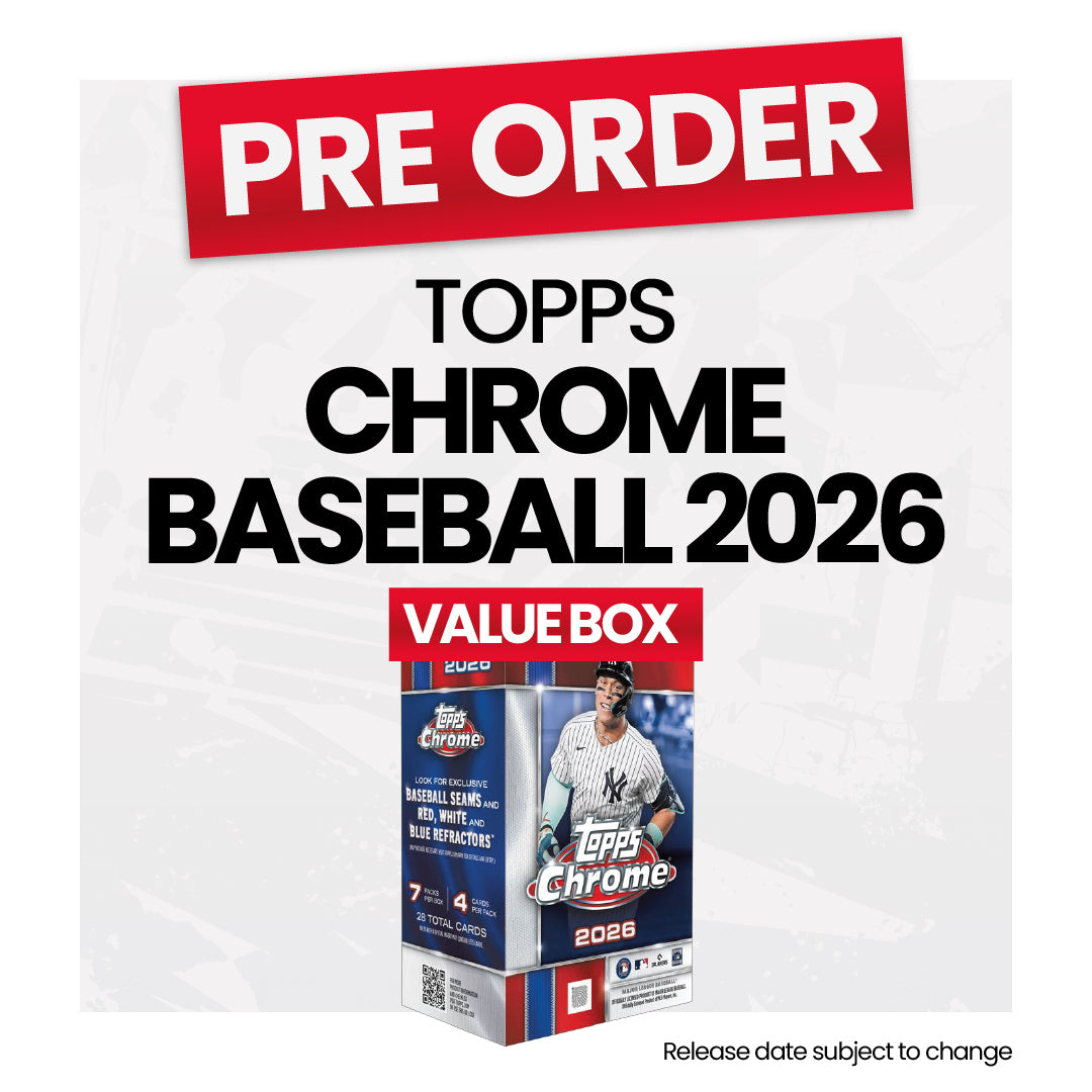 Topps Chrome Baseball 2026 Value Box - Pre-Order