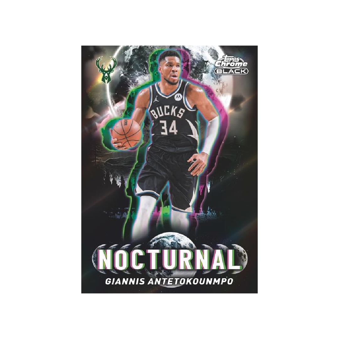 Topps Chrome Black NBA Basketball 2025-26 Hobby Box - Pre-Order