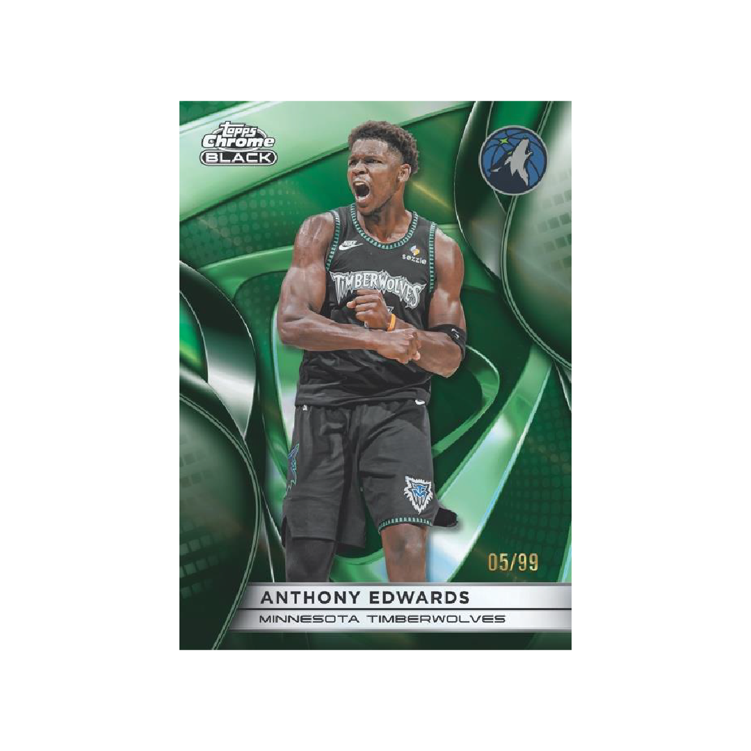 Topps Chrome Black NBA Basketball 2025-26 Hobby Box - Pre-Order