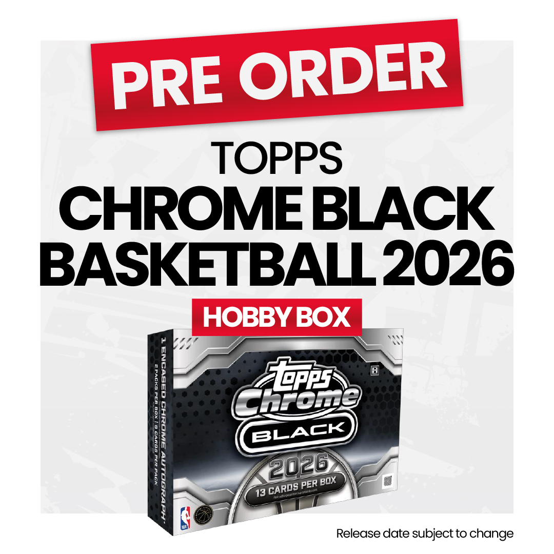 Topps Chrome Black NBA Basketball 2025-26 Hobby Box - Pre-Order
