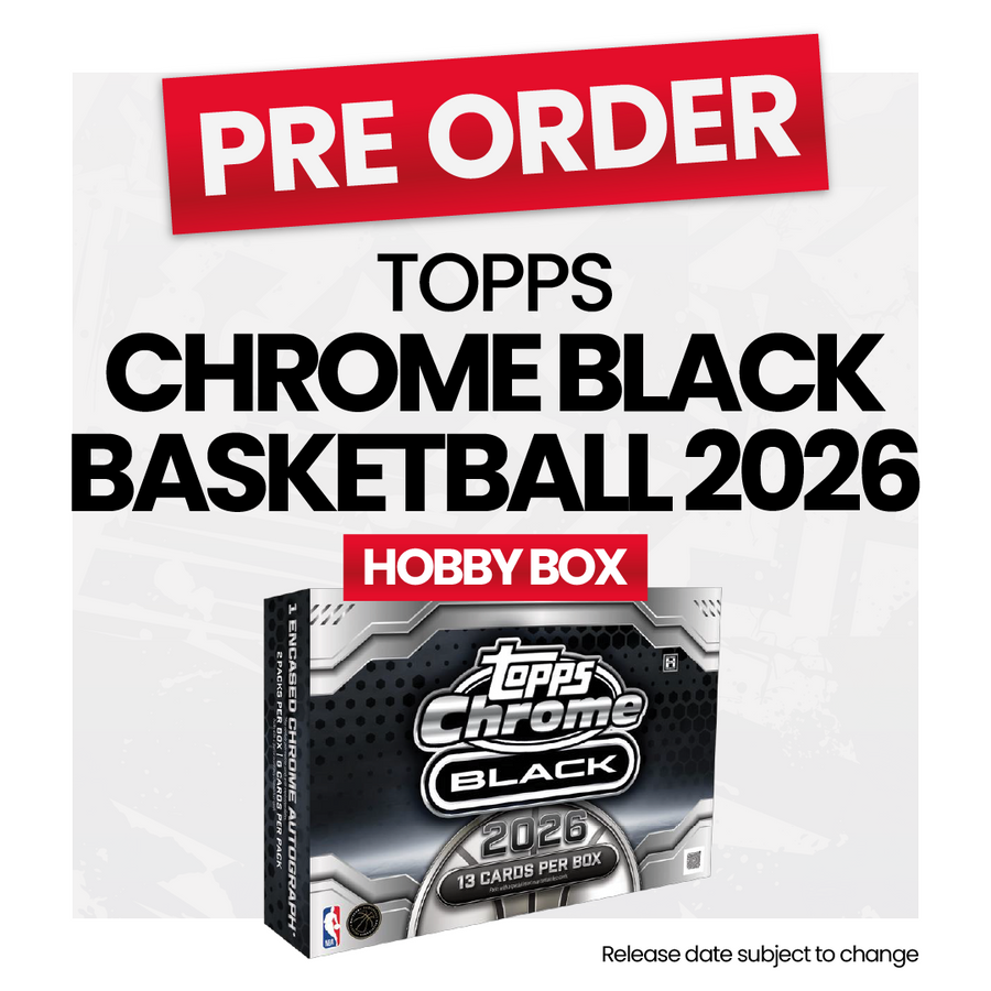 Topps Chrome Black NBA Basketball 2025-26 Hobby Box - Pre-Order