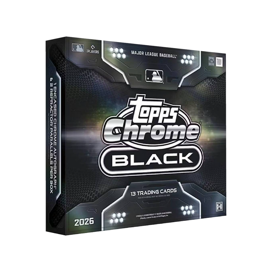 Topps Chrome Black Baseball 2026 Hobby Box