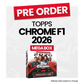 Topps Chrome Formula 1 2026 Mega Box - Pre-Order