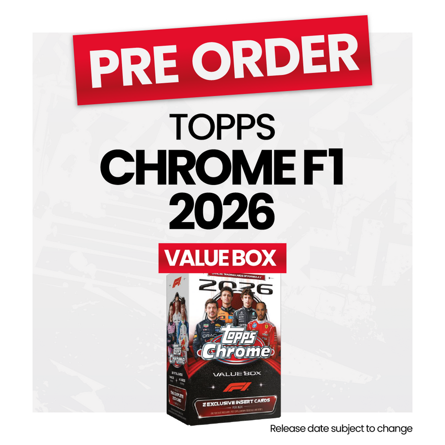 Topps Chrome Formula 1 2026 Value Box - Pre-Order