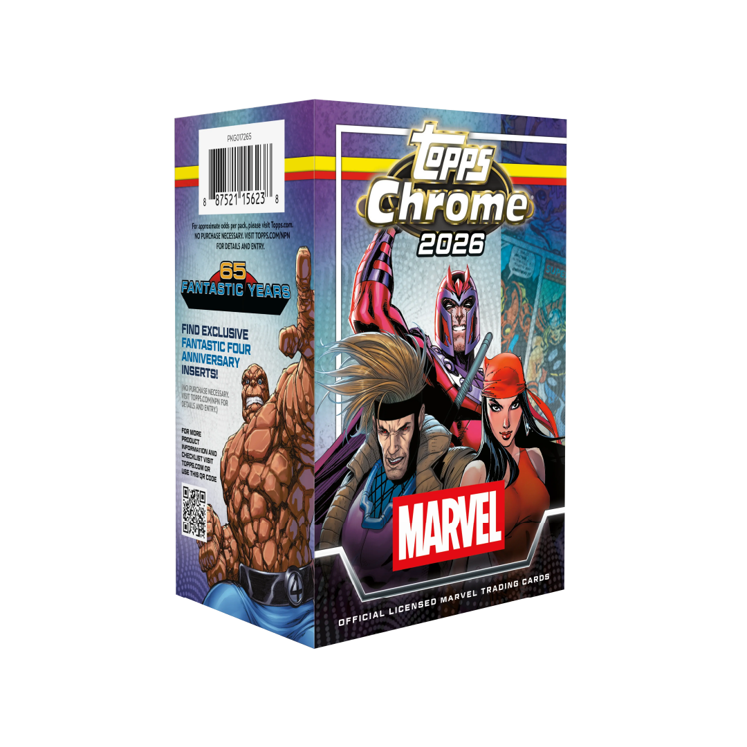Topps Chrome Marvel Comics 2026 Value Box - Pre-Order