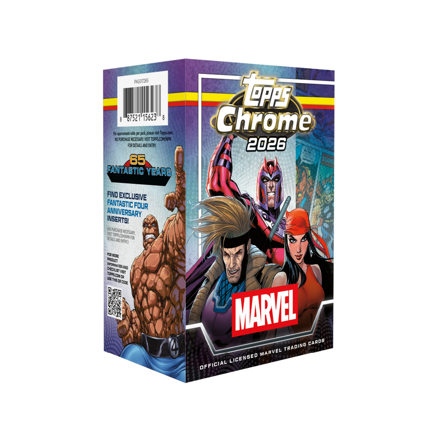 Topps Chrome Marvel Comics 2026 Value Box