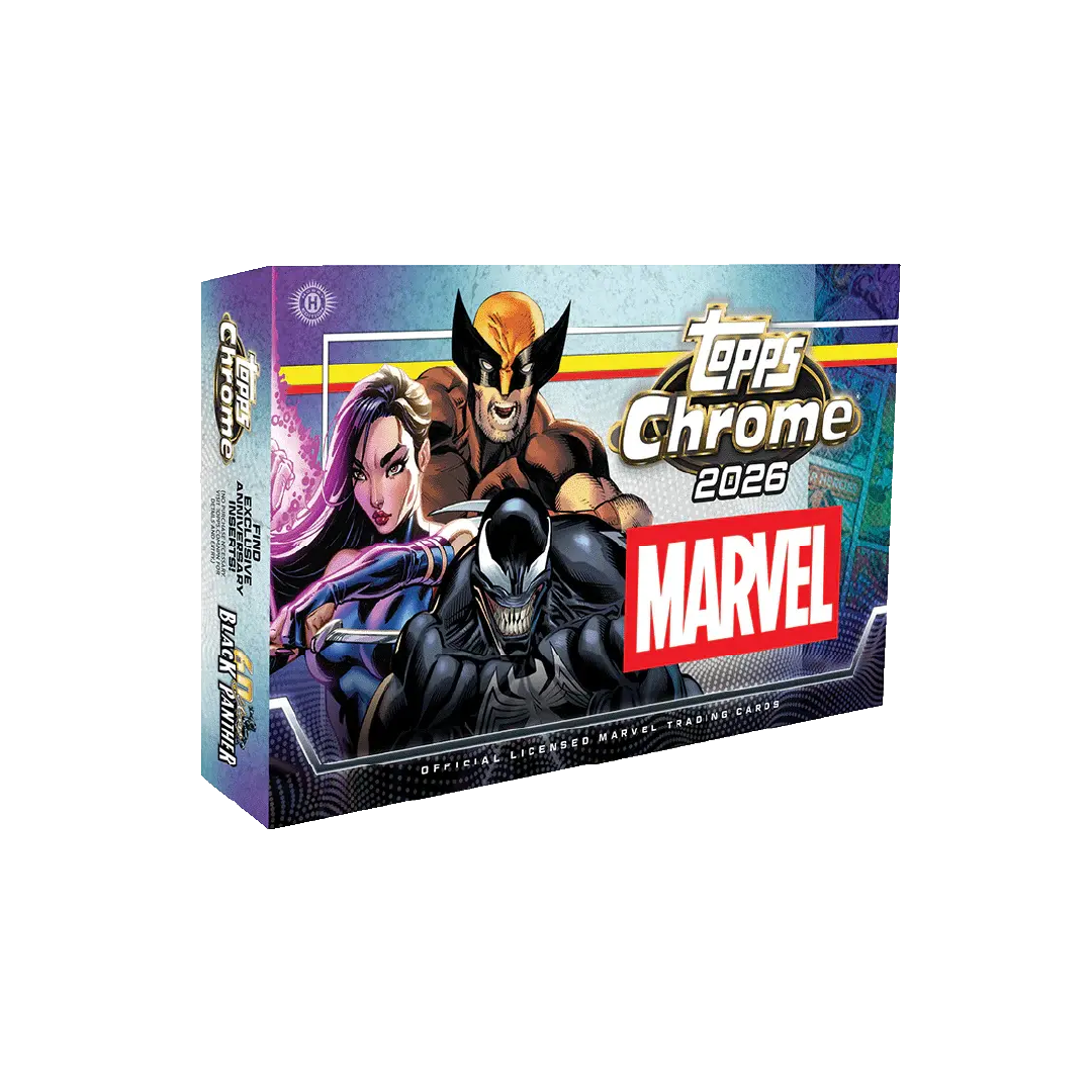 Topps Chrome Marvel Comics 2026 Hobby Box - Pre-Order