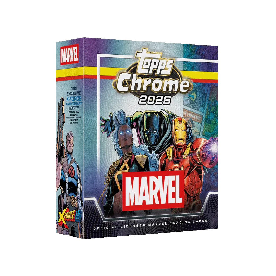 Topps Chrome Marvel Comics 2026 Mega Box - Pre-Order