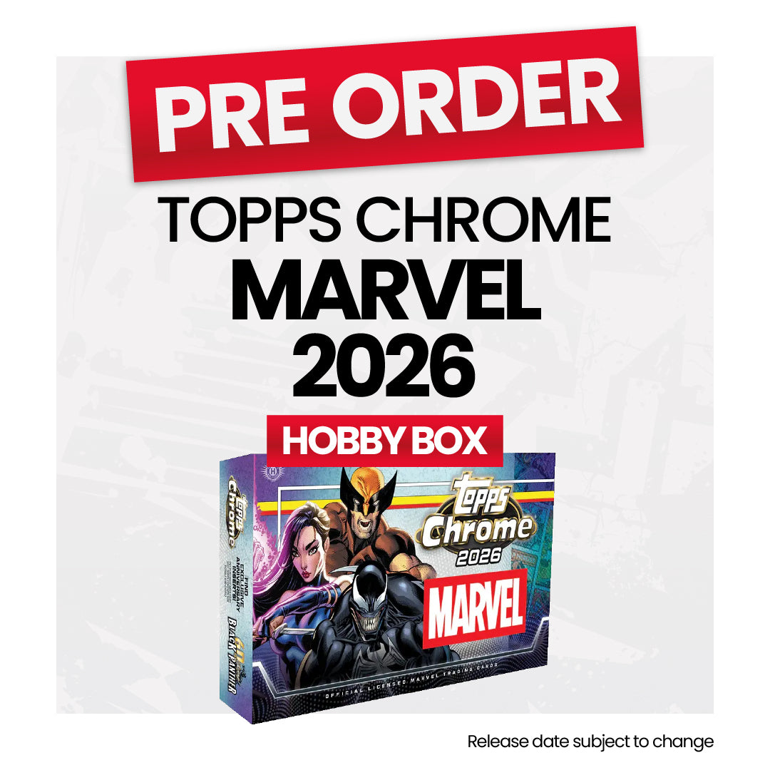 Topps Chrome Marvel Comics 2026 Hobby Box - Pre-Order