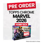 Topps Chrome Marvel Comics 2026 Hobby Box - Pre-Order