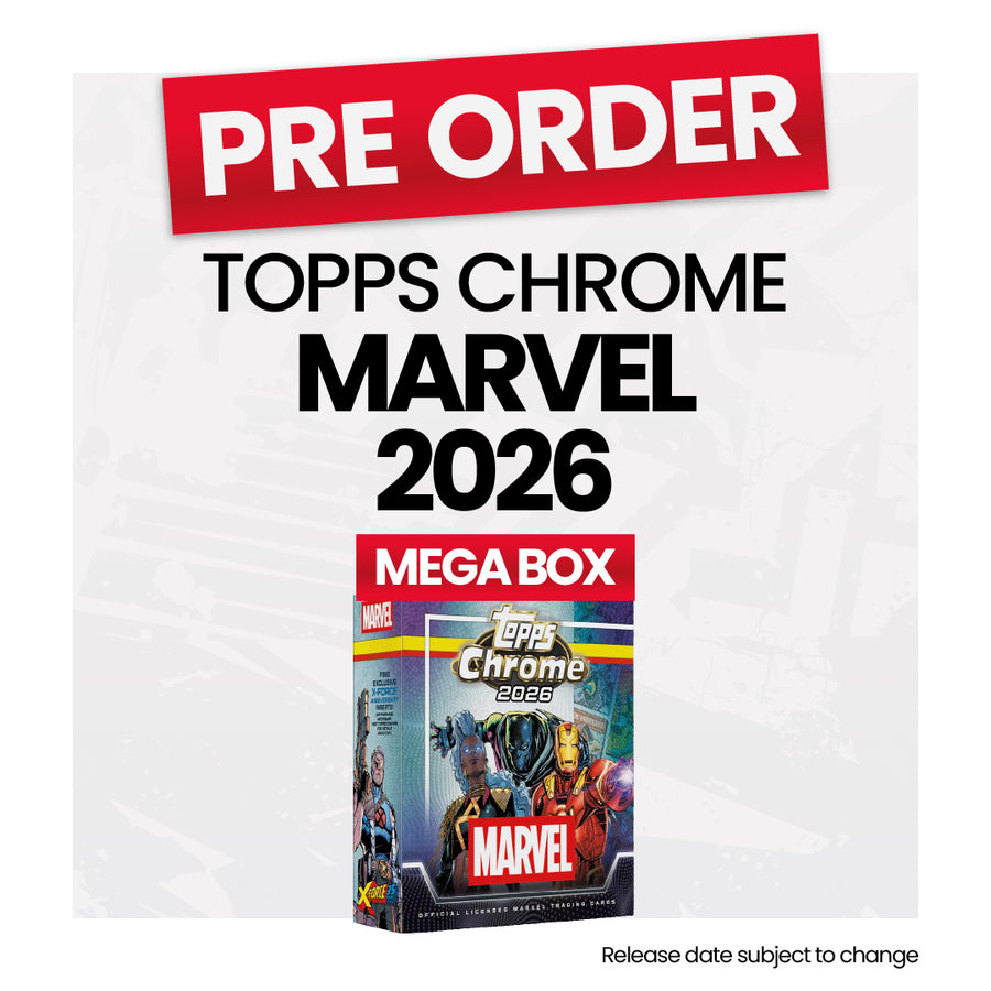 Topps Chrome Marvel Comics 2026 Mega Box - Pre-Order