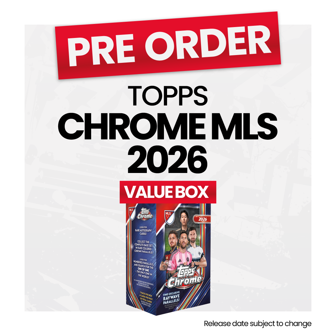 Topps Chrome Major League Soccer 2026 Value Box - Pre-Order