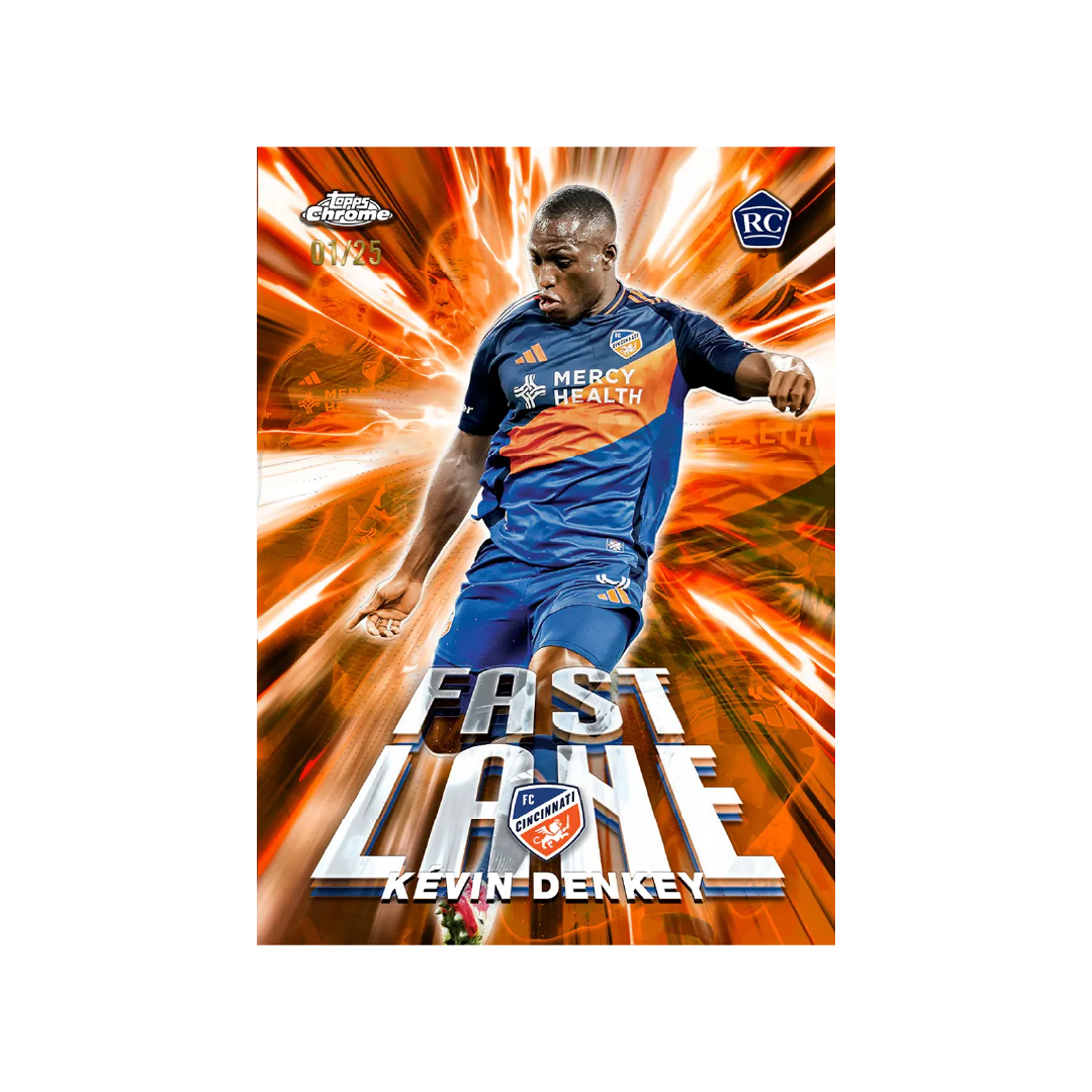 Topps Chrome MLS 2025 Sapphire Edition Hobby Box