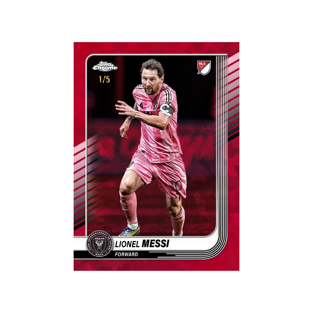 Topps Chrome MLS 2025 Sapphire Edition Hobby Box