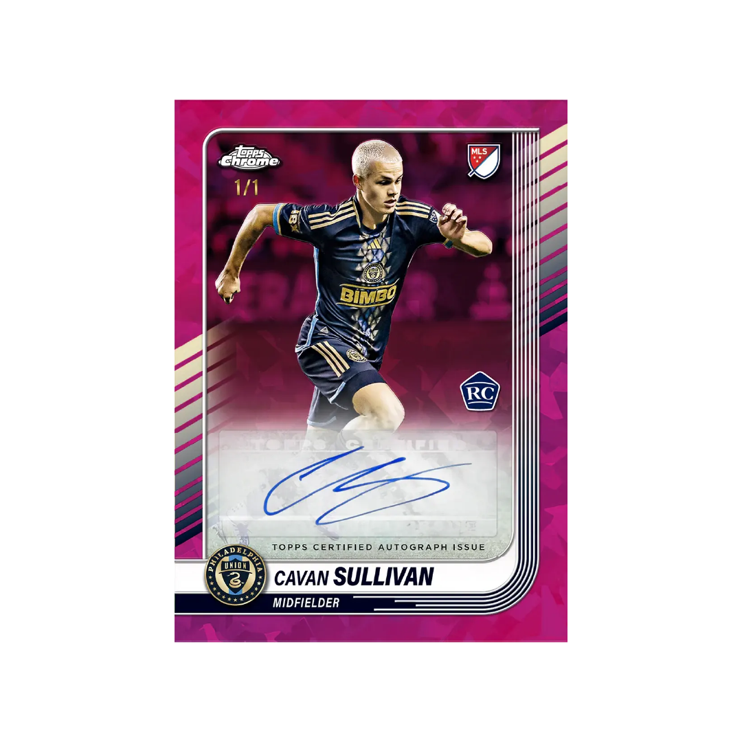 Topps Chrome MLS 2025 Sapphire Edition Hobby Box