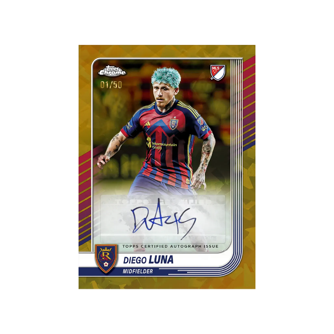 Topps Chrome MLS 2025 Sapphire Edition Hobby Box
