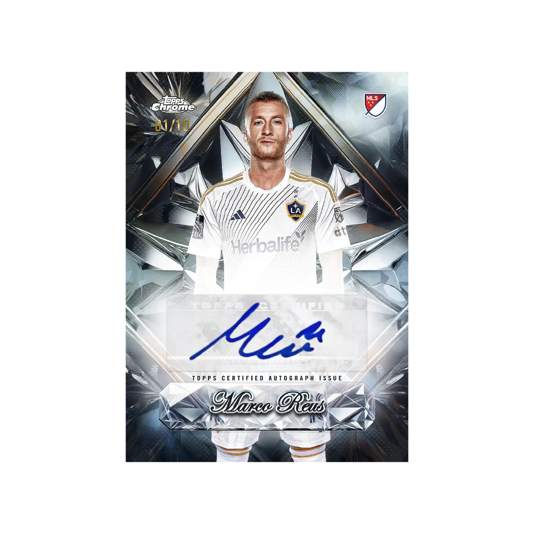 Topps Chrome MLS 2025 Sapphire Edition Hobby Box