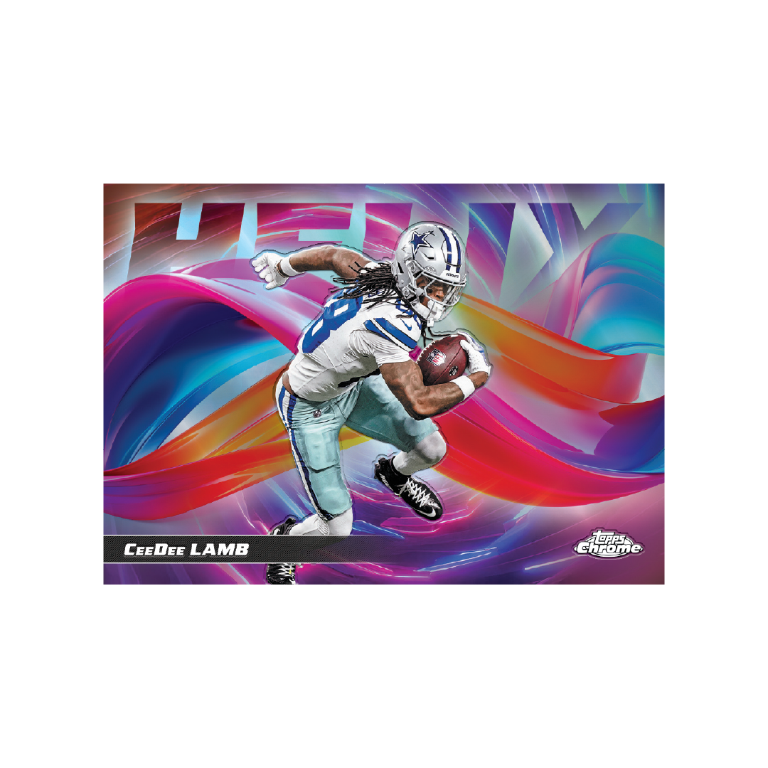 Topps Chrome NFL Football 2025 Hobby Jumbo Box