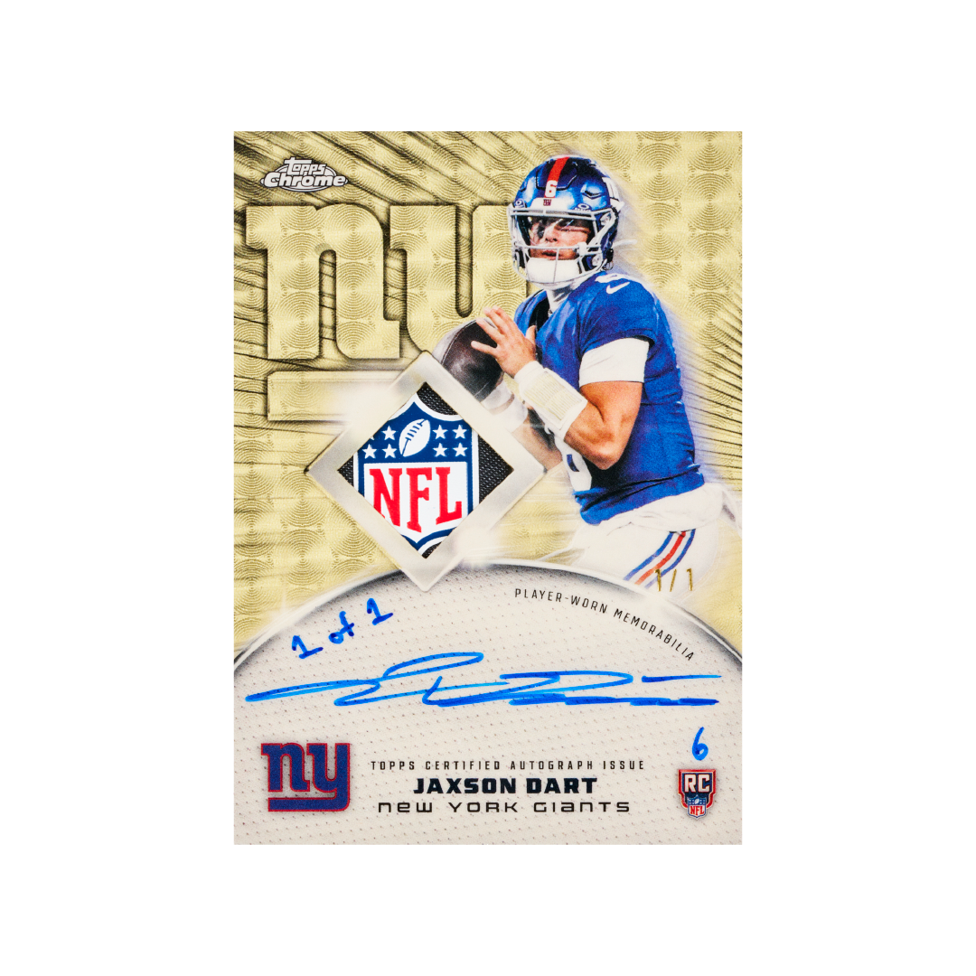 Topps Chrome NFL Football 2025 Hobby Jumbo Box