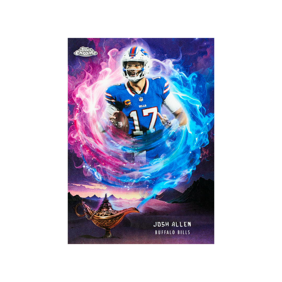 Topps Chrome NFL Football 2025 Mega Box