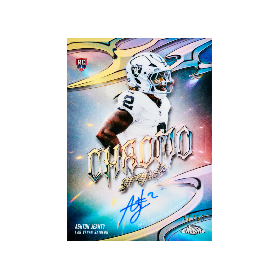 Topps Chrome NFL Football 2025 Mega Box