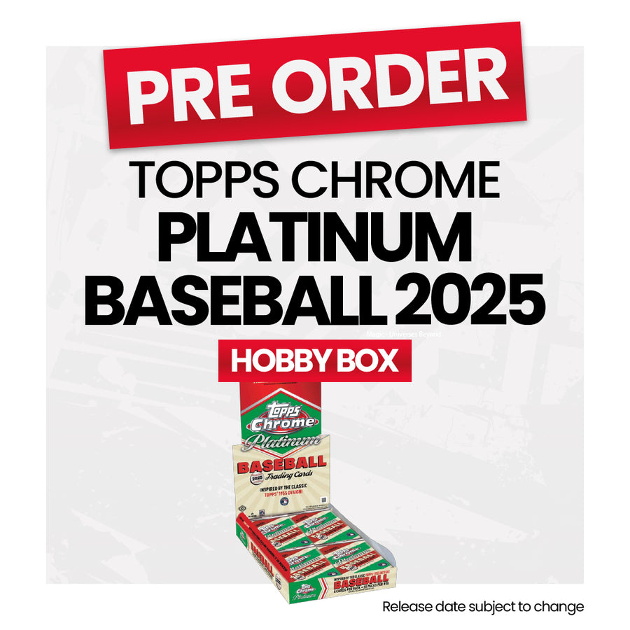 Topps Chrome Platinum Baseball 2025 Hobby Box - Pre-Order