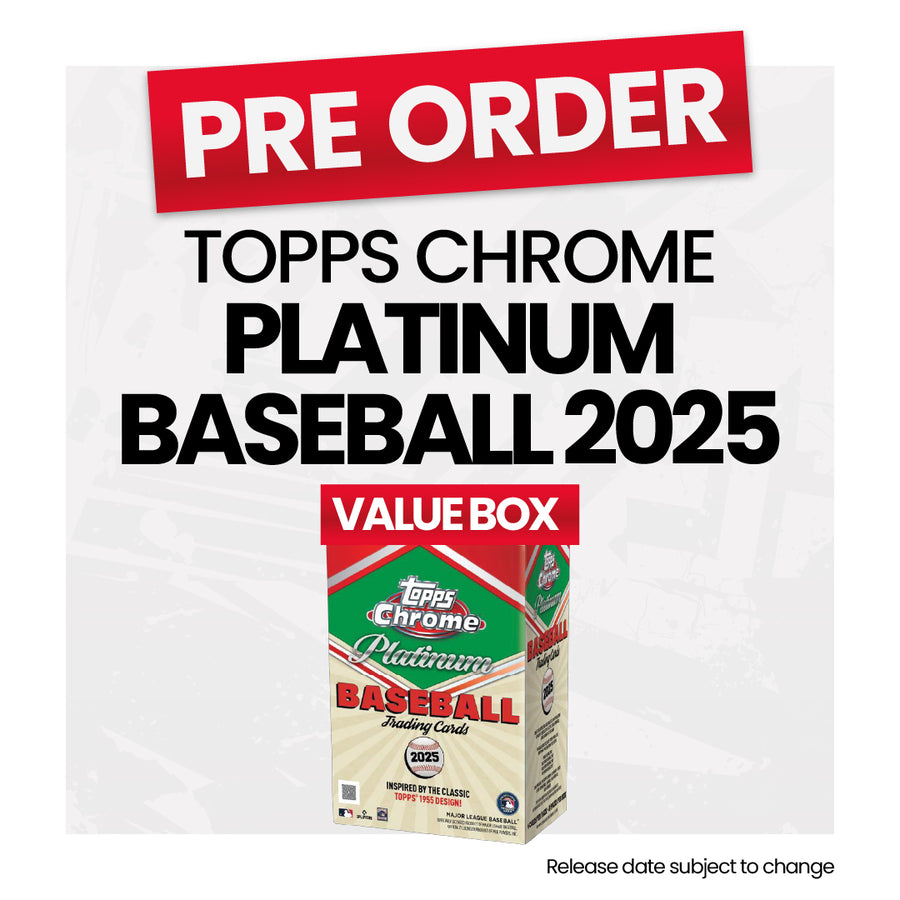 2025 Topps Chrome Platinum Baseball Value Box - Pre-Order