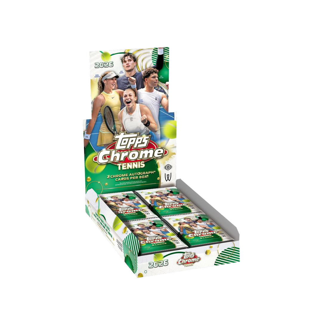 Topps Chrome Tennis Hobby Box 2026 - Pre-Order